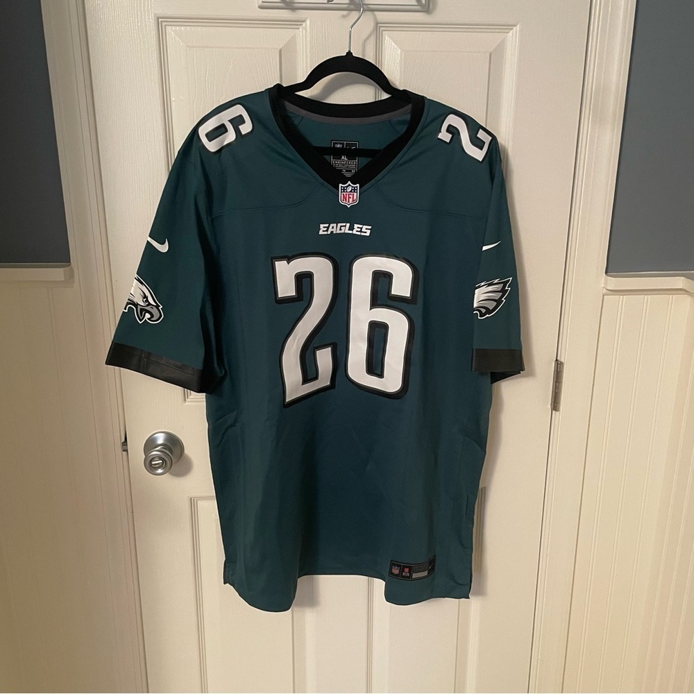 Nike Saquon Barkley #26 Football Jersey Midnight Green Phila Eagles XL NWOT